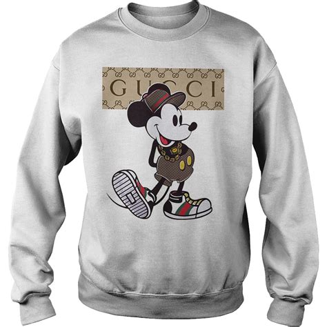 kids gucci mickey mouse shirt|mickey mouse gucci hoodie.